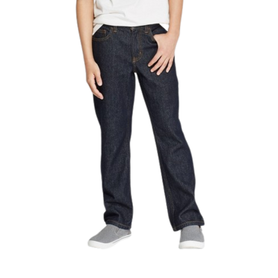 Boys' Relaxed Straight Fit Jeans