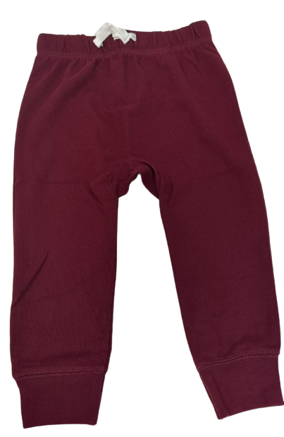 Red Cotton Jogger