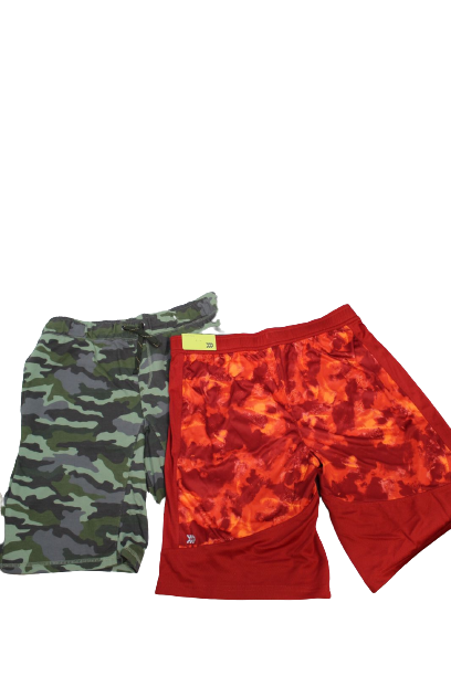 Two shorts guerra y rojo