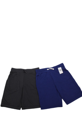 Pantalon corto azul y negro 2 x 1
