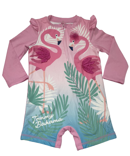 Vestido de Baño Rosa Flamingo