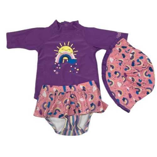 Conjunto Vestido de Baño Rainbow