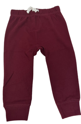 Red Cotton Jogger