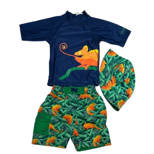 Conjunto Vestido de Baño Camaleon