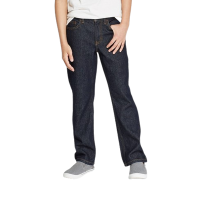Boys' Relaxed Straight Fit Jeans