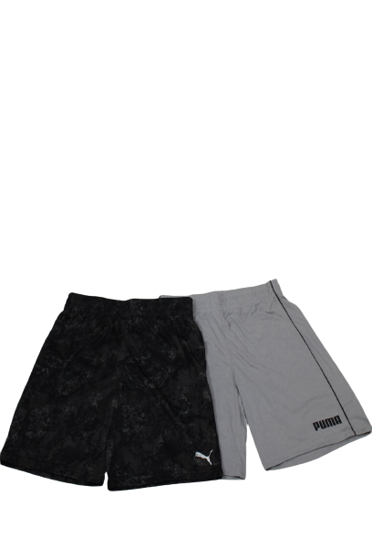 Pantalones cortos negro y gris Puma