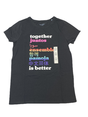 Sueter negro Cat &amp; Jack de niña