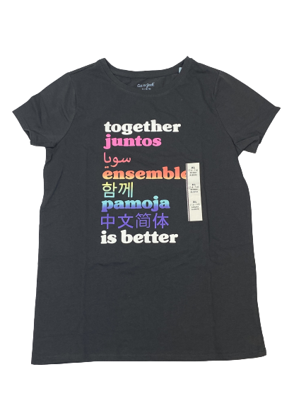 Sueter negro Cat &amp; Jack de niña