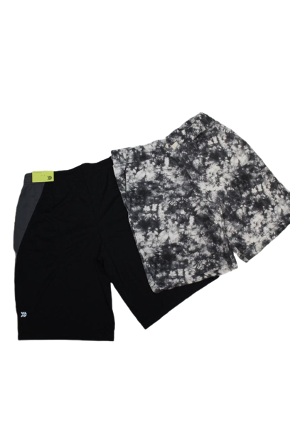 Two shorts negro y blanco