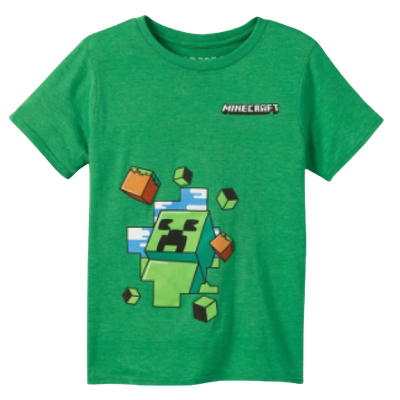 Green Minecraft Creeper Tshirt