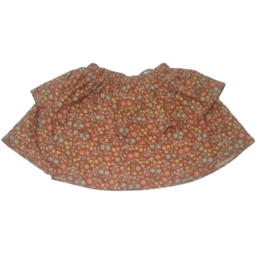 Flower fall skirt