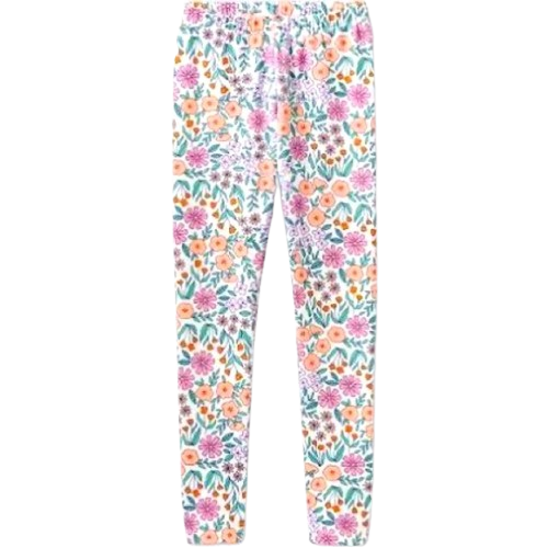 Cat and Jack Floral Leggins