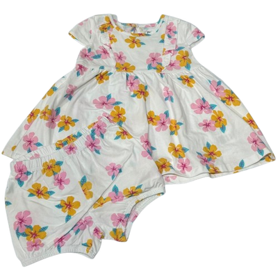 Conjunto Bebé Niña Hawaiian Flowers