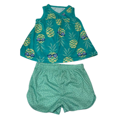 Conjunto Bebé Niña Pineapple Green