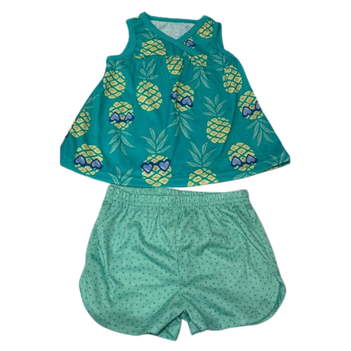 Conjunto Bebé Niña Pineapple Green