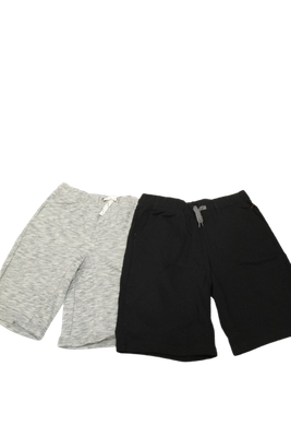Two shorts negro mate y gris