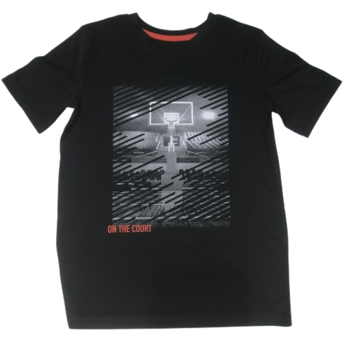 Basketball  On the Court Tshirt