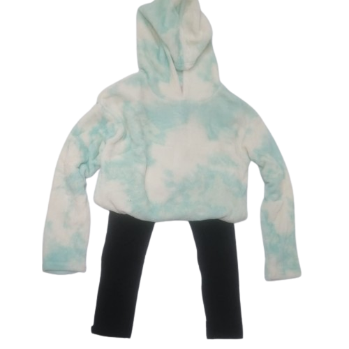 Fur stained hoodie pijama