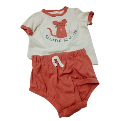 Conjunto short Cat &amp; Jack So Loved