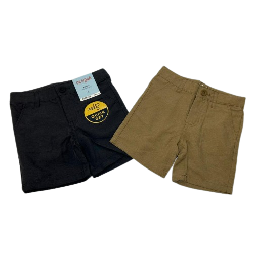 Dúo Bermudas Gris y khaki