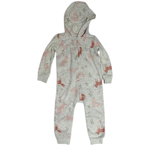 Abrigo Enterizo Bebé Niña Cute Fox