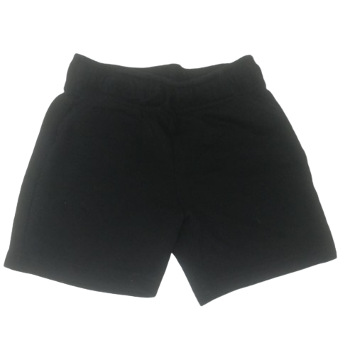 Black plain short