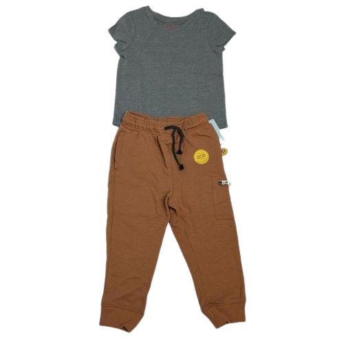 Conjunto Buzo &amp; T-shirt algodón