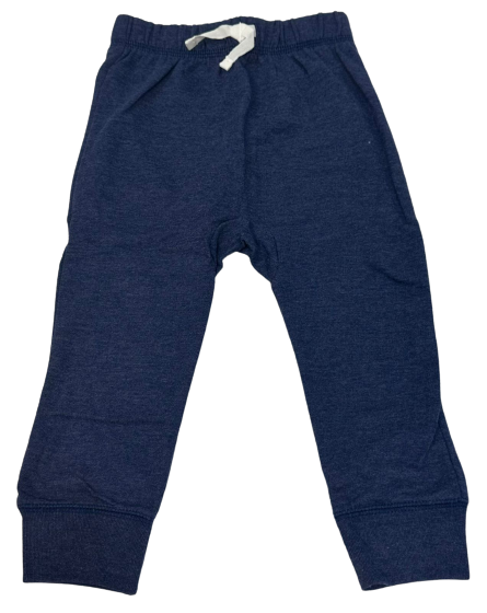 Blue Cotton Jogger