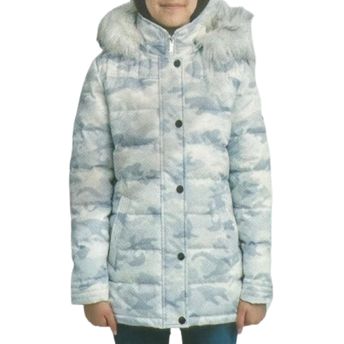 Abrigo Nieve Invierno Militar Grey