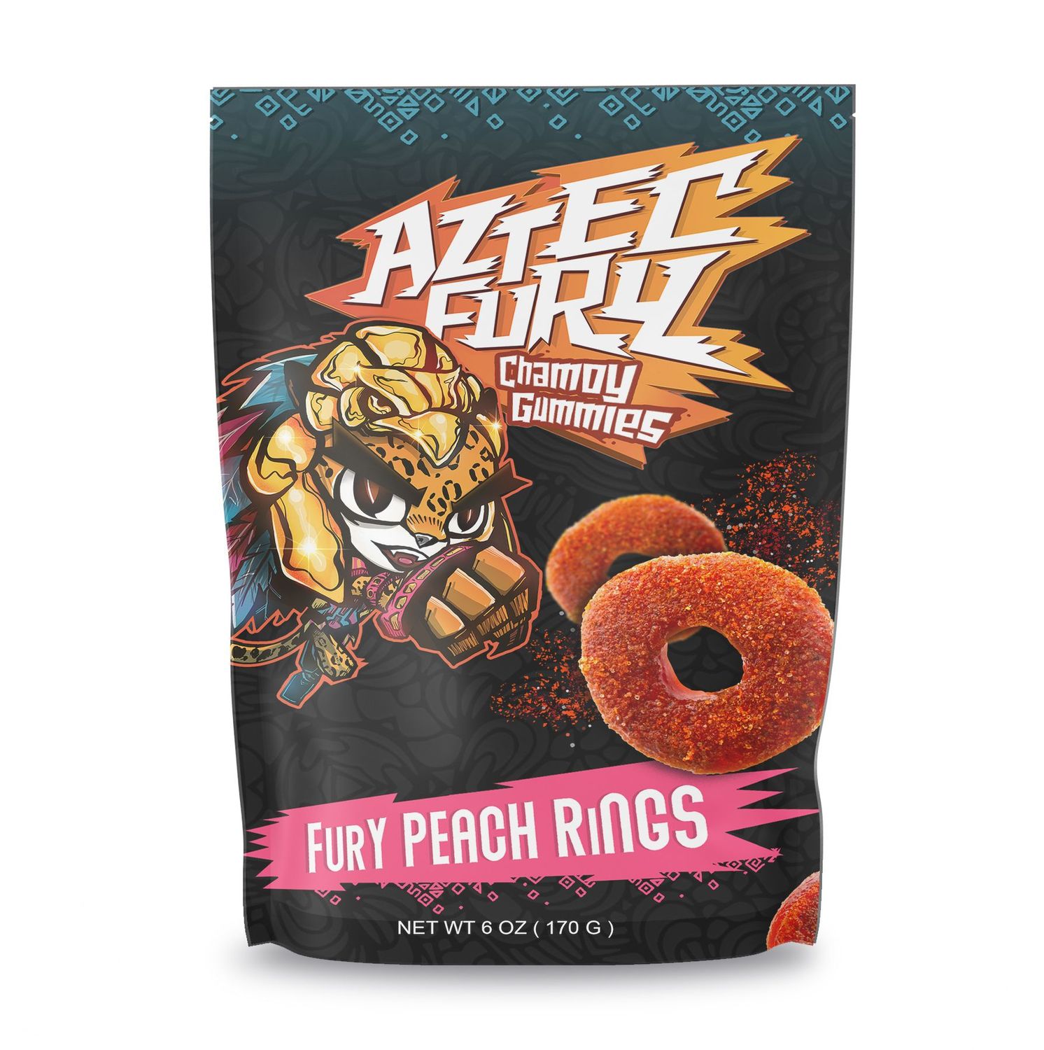 Fury Peach Rings - 6oz