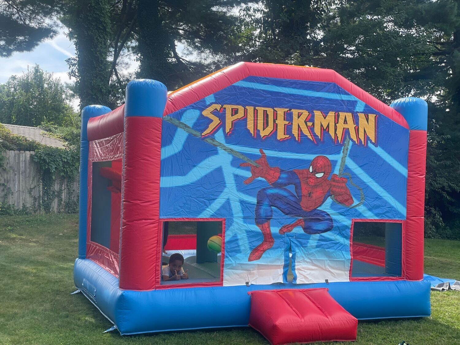 Spiderman Bouncer — Carnival Times