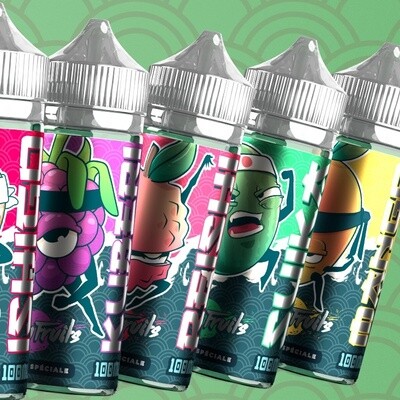 Kung Fruits Cloud Vapor 100ml MULTI