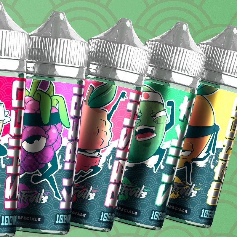 Kung Fruits Cloud Vapor 100ml MULTI