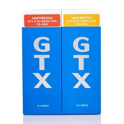 Vaporesso GTX / GTX-2 Coils (5-Pack)