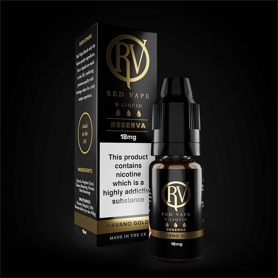 Havano Gold - Red Vape, Nicotine: 3mg