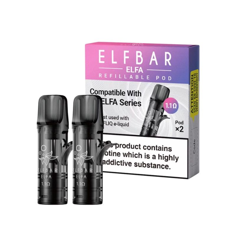 Elfbar ELFA Refillable Pod  (2-Pack)