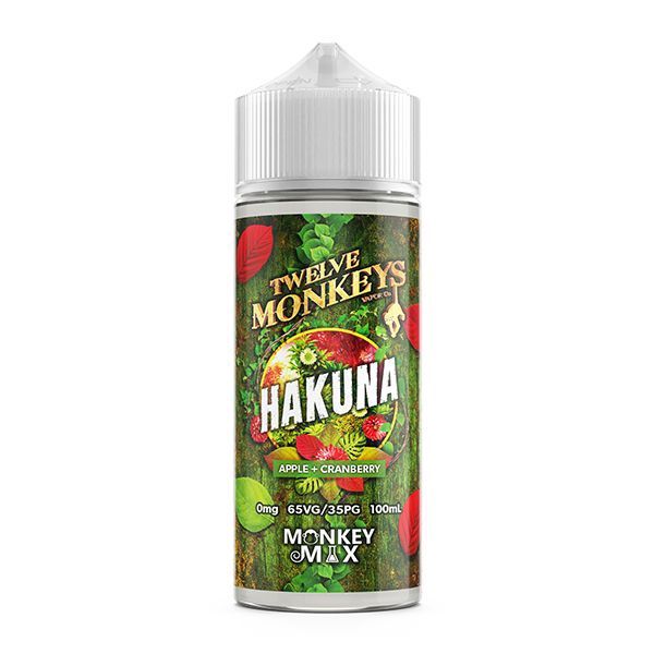 12 Monkeys 100ml MULTI, Flavour: Hakuna