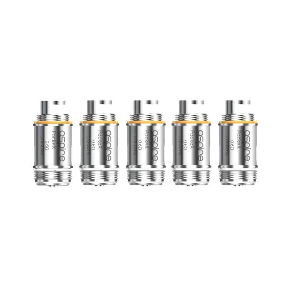 Aspire Nautilus X / PockeX U-Tech Coils (5-Pack), Coil Resistance: 1.8 Ohm