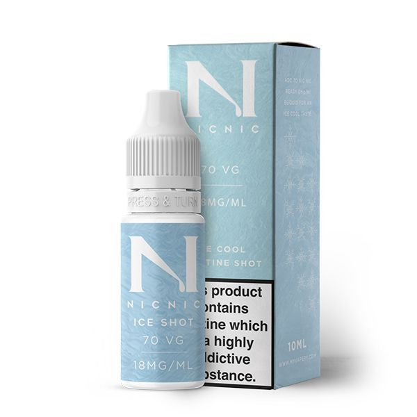 Nic Nic ICE Nicotine Booster 30/70, Nicotine: 18mg