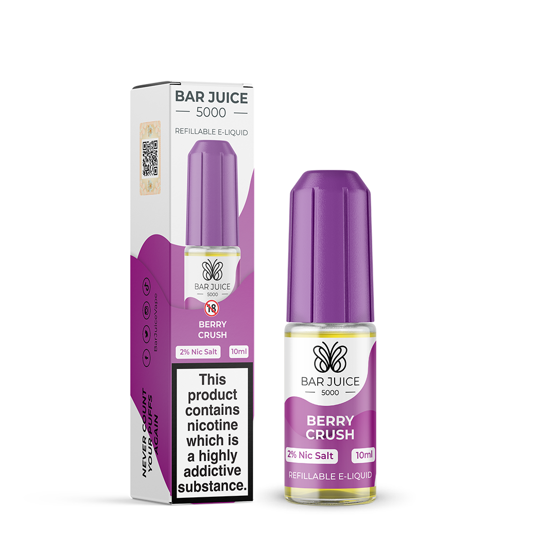 Bar Juice 5000 Nic Salts MULTI, Flavour: Berry Crush, Nicotine: 20mg