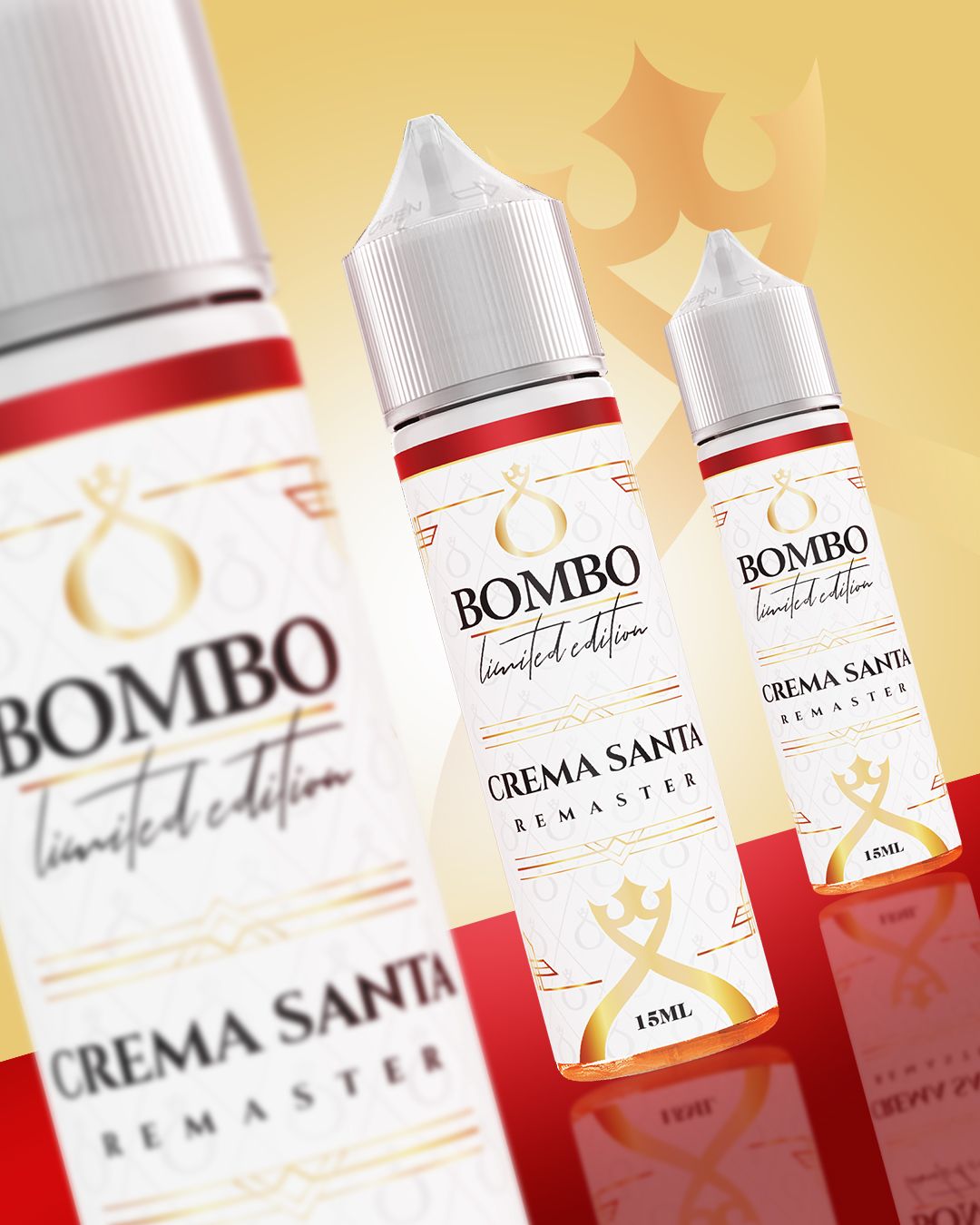 BOMBO Shortfill 100ml  MULTI, Flavour: Crema Santa Remaster