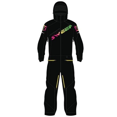 SWEEP YOUTH RAZOR INSULATED MONOSUIT BLACK/RAINBOW