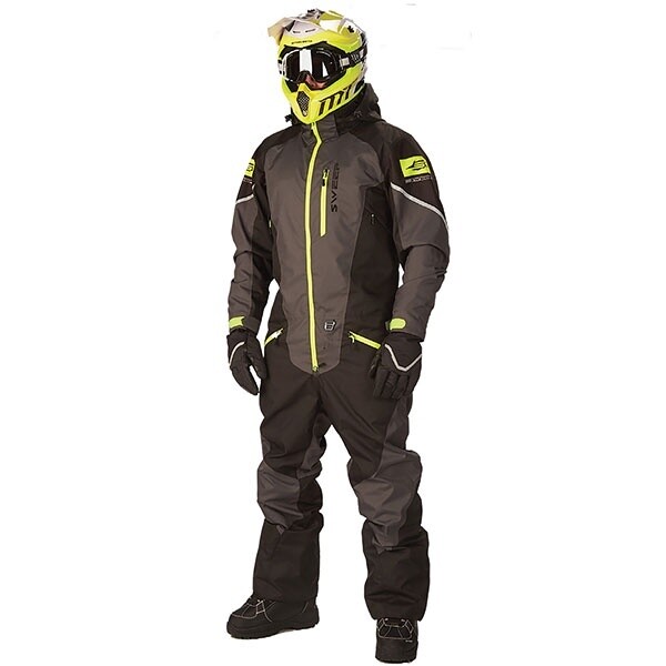 SWEEP MEN&#39;S ASTRAL INSULATED MONOSUIT BLACK/NAVY