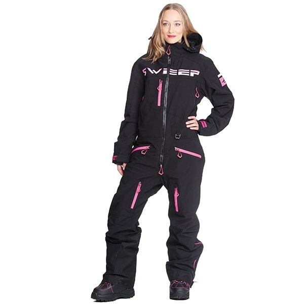 SWEEP WOMEN&#39;S GRAVITY NON INSULATED MONOSUIT BLACK/PINK