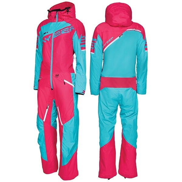 SWEEP WOMEN&#39;S RAZOR INSULATED MONOSUIT PINK/BLUE