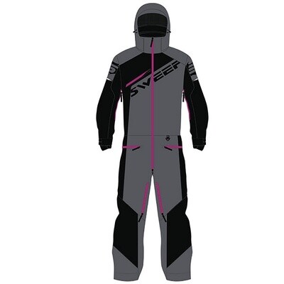 SWEEP WOMEN&#39;S RAZOR INSULATED MONOSUIT BLACK/GREY