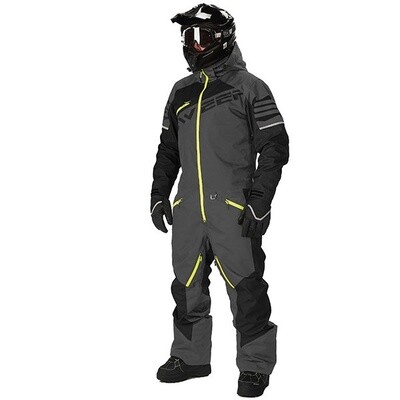 SWEEP MEN&#39;S RAZOR INSULATED MONOSUIT BLACK/GREY