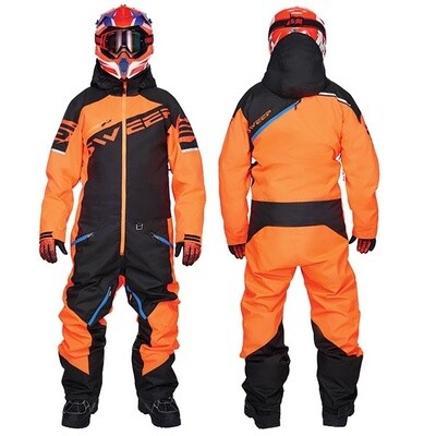SWEEP MEN&#39;S RAZOR INSULATED MONOSUIT ORANGE/BLACK