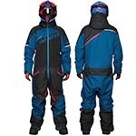 SWEEP MEN&#39;S RAZOR INSULATED MONOSUIT BLACK/DEEP BLUE