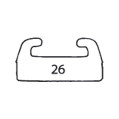 SPX SLIDER PROFILE 26 56&quot; BLACK SKI-DOO